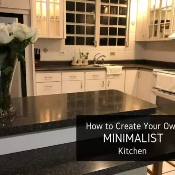 How to Create Your Own Minimalist Kitchen
