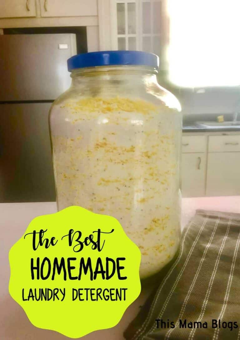 The Best Homemade Laundry Detergent to Save Money This Mama Blogs