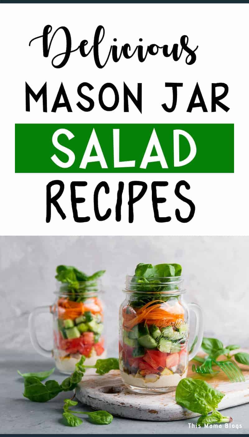 Never miss eating healthy everyday with these tasty, gorgeous mason jar salads recipes! #healthyfood #saladrecipes #masonjarmeals