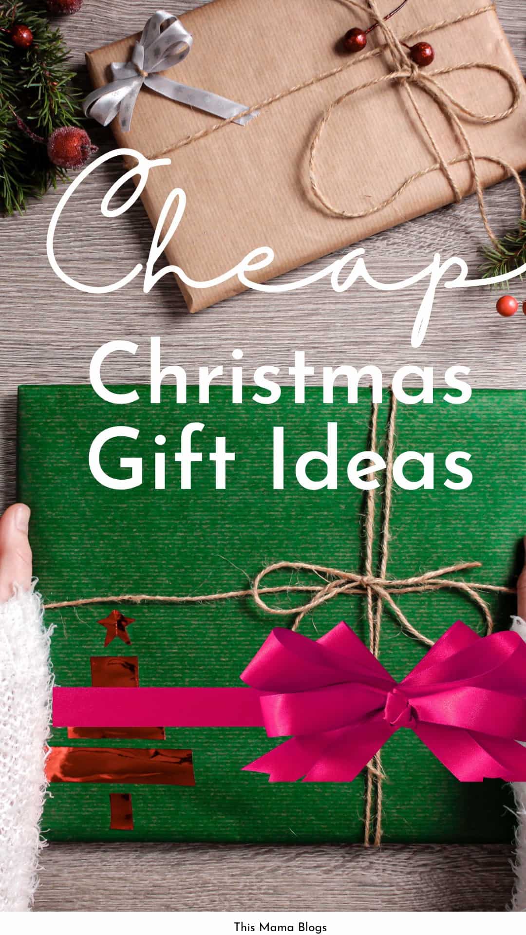 Cheap Christmas Gift Ideas pin