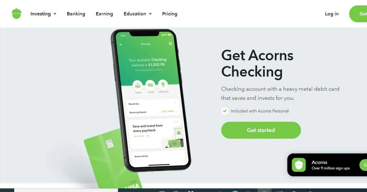 Invest with Acorns