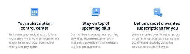 How to manage subscriptions with Truebill