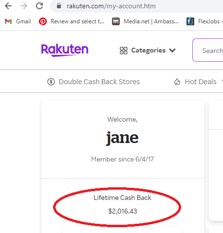 Make $3000 fast with cashback apps like Rakuten