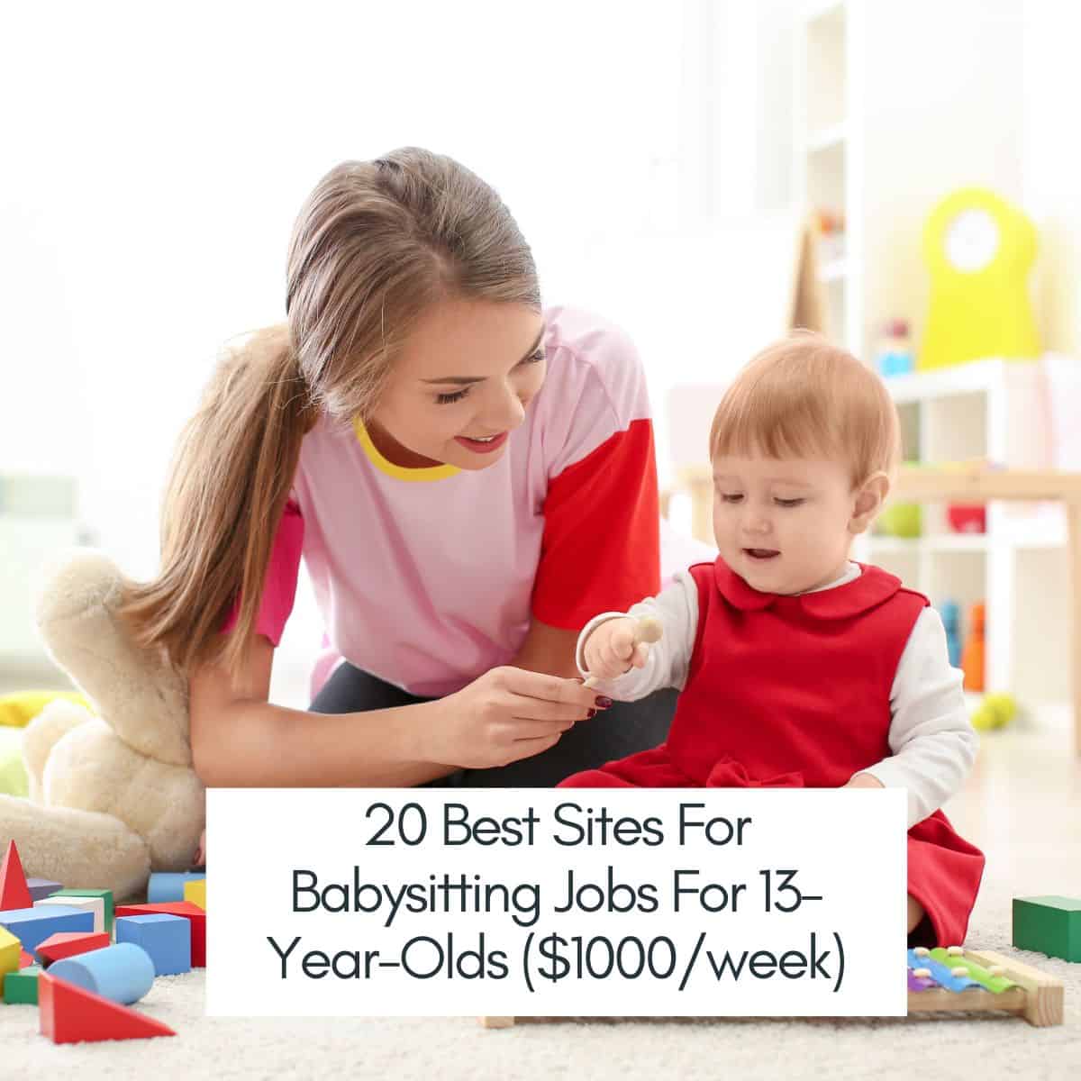 babysitting jobs available for 12 year olds