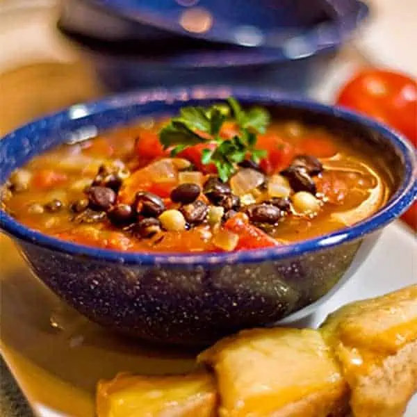 Black and Bean White Soup