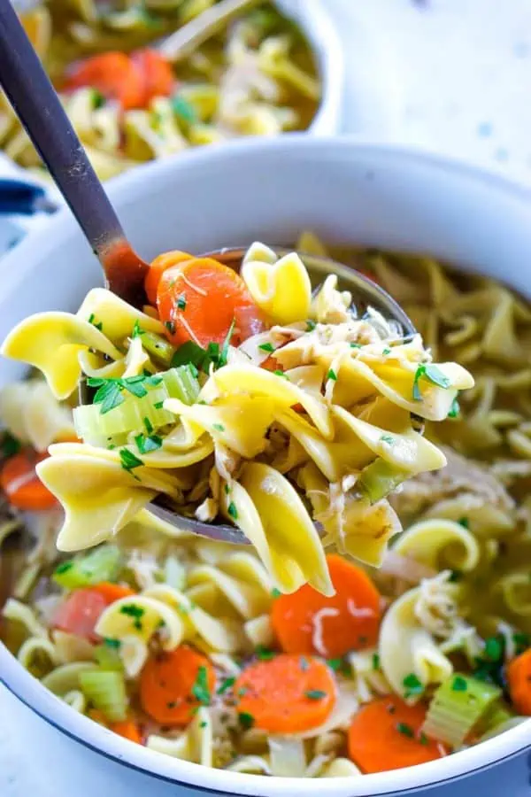 Rotisserie Chicken Noodle Soup