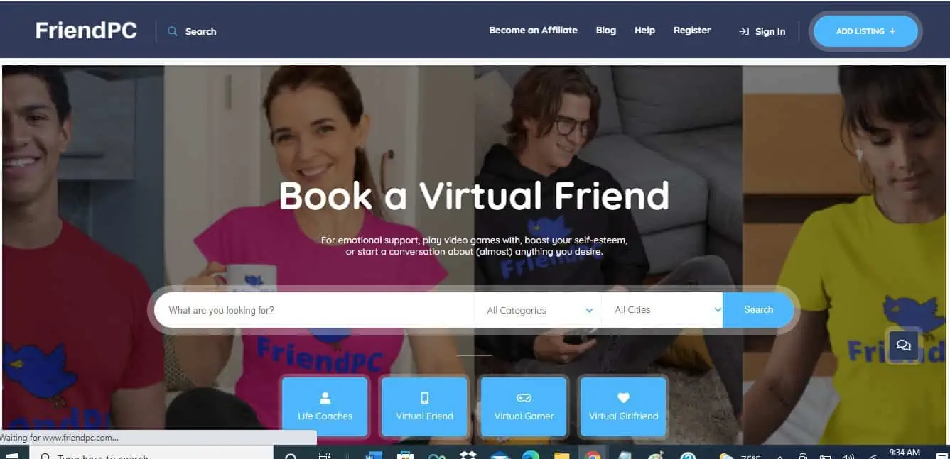 Get paid to Chat at FriendPC