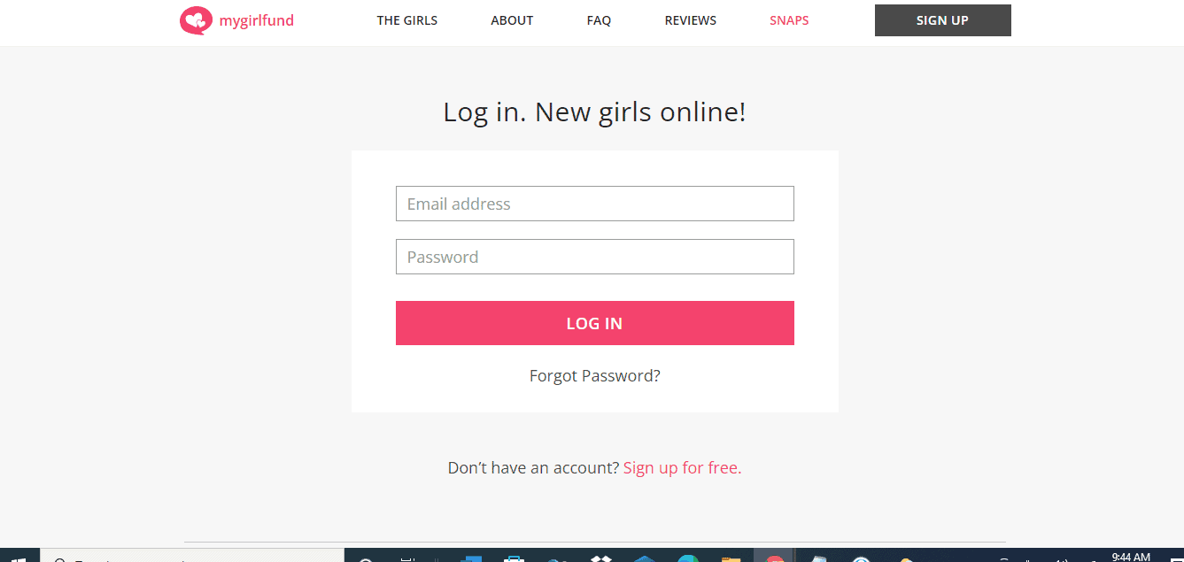 Get paid to flirt on MyGirlFund