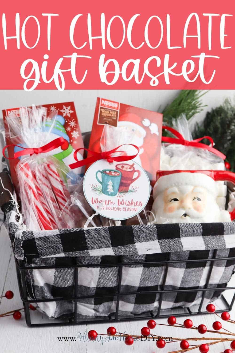 hot cocoa gift basket
