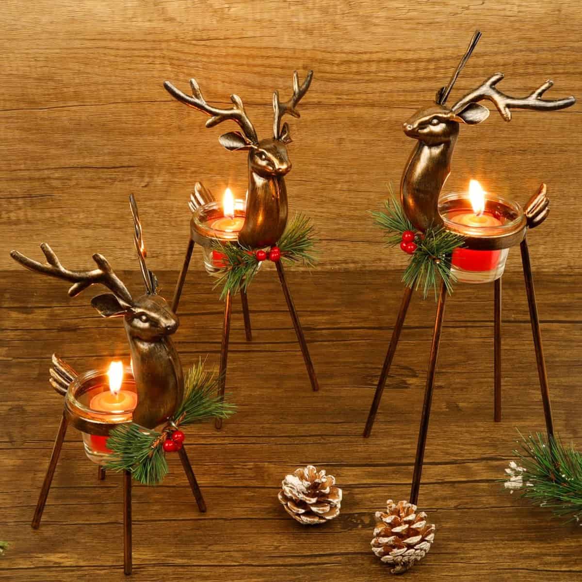 20+ Cheap and Simple Christmas Table Decorations