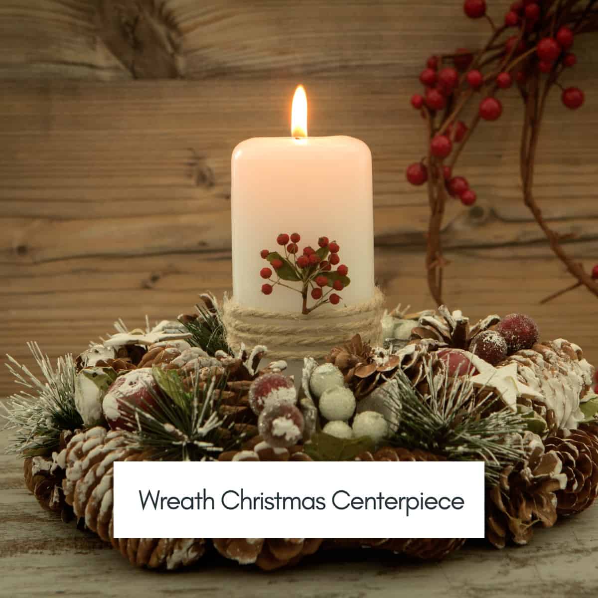 20+ Cheap and Simple Christmas Table Decorations 9 20+ Cheap and Simple Christmas Table Decorations