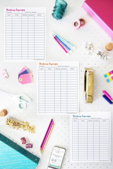 20 Best Free Printable Budget Worksheets