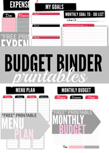 20 Best Free Printable Budget Worksheets