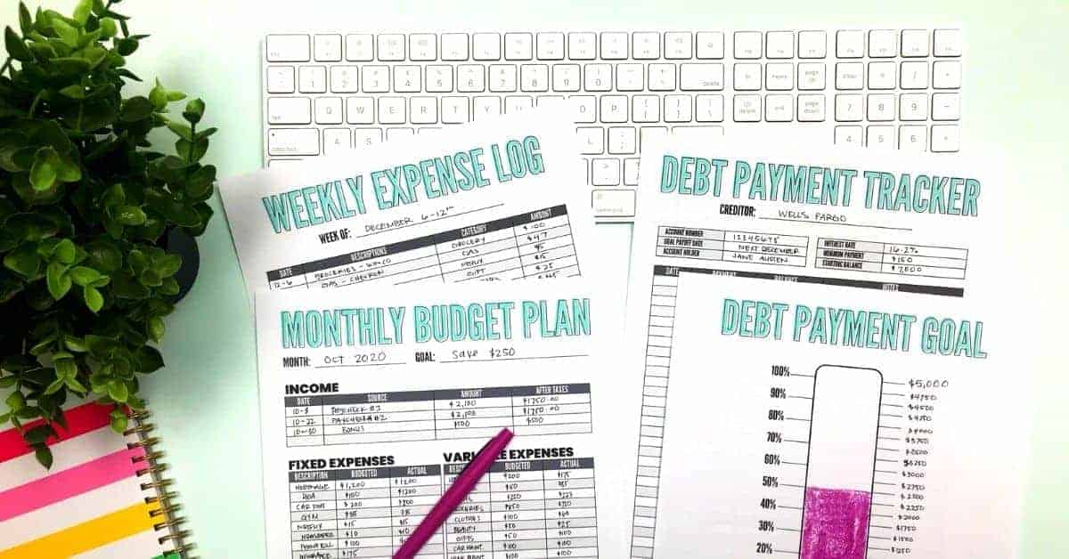 20 Best Free Printable Budget Worksheets