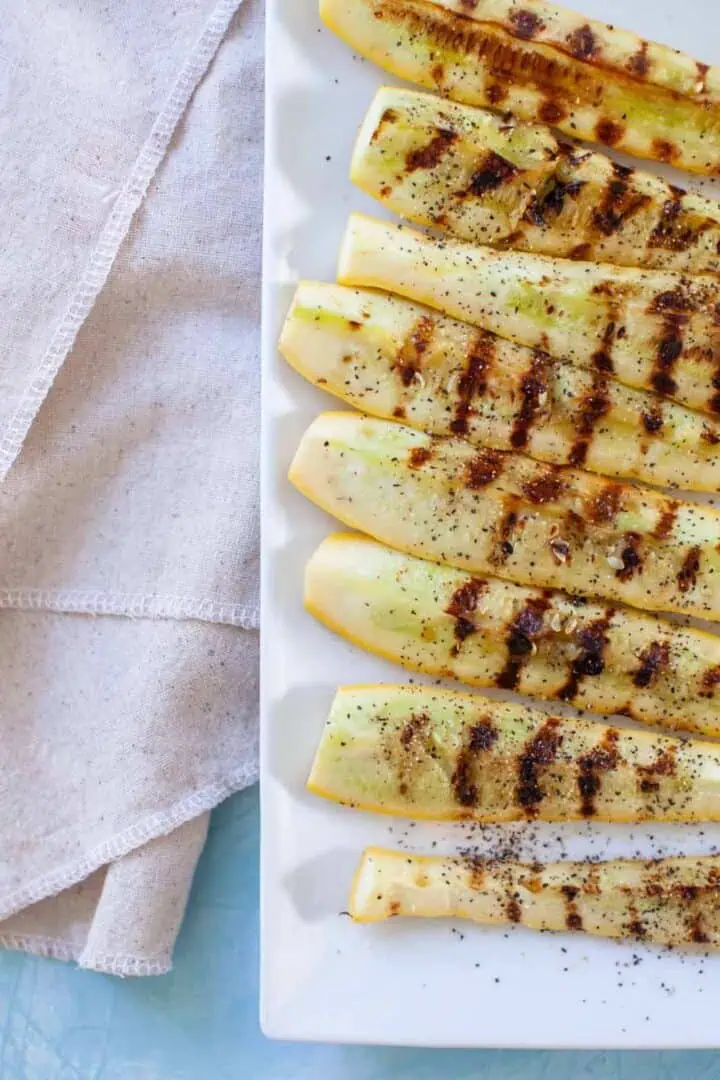 easy grilled squash - cheap summer grilling recipes