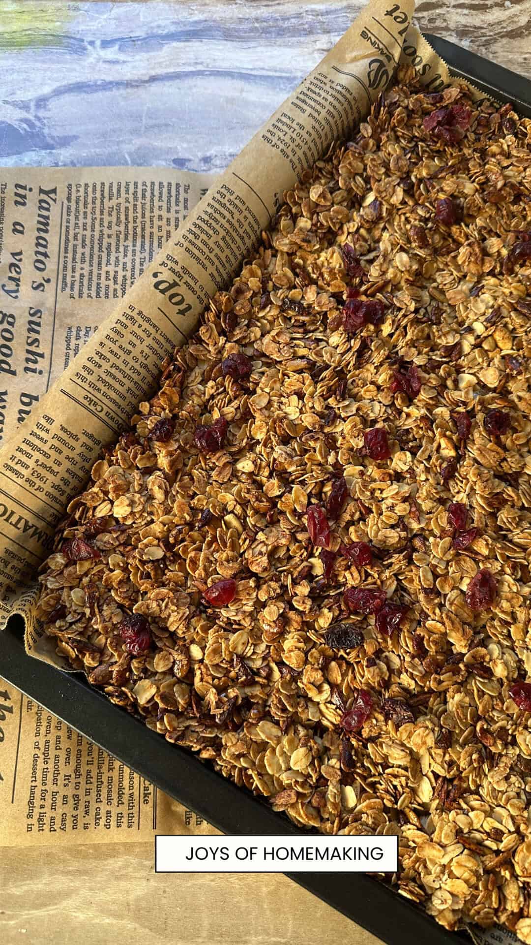 homemade granola
