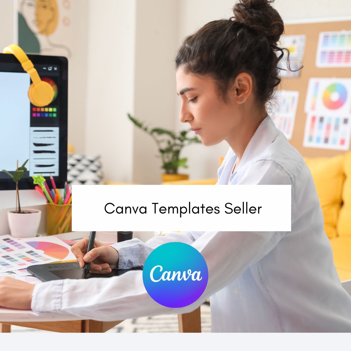 Canva template seller