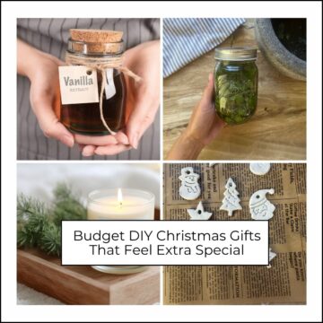 Budget DIY Christmas Gifts That Feel Extra Special