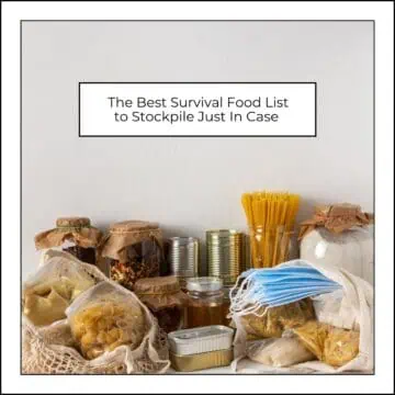 The Best Survival Food List to Stockpile Just In Case